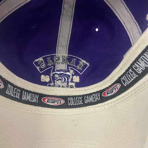 Kansas State University Wildcats KSU ESPN College Gameday Strapback Hat Cap - Picture 8 of 11